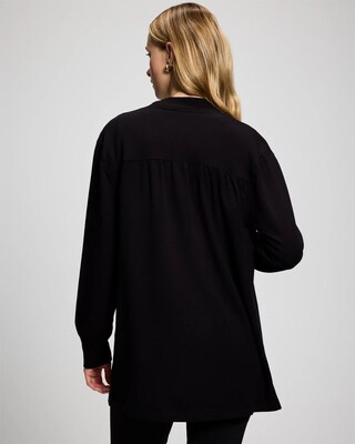 Ultra Soft Relaxed Open-Front Wrap click to view larger image.