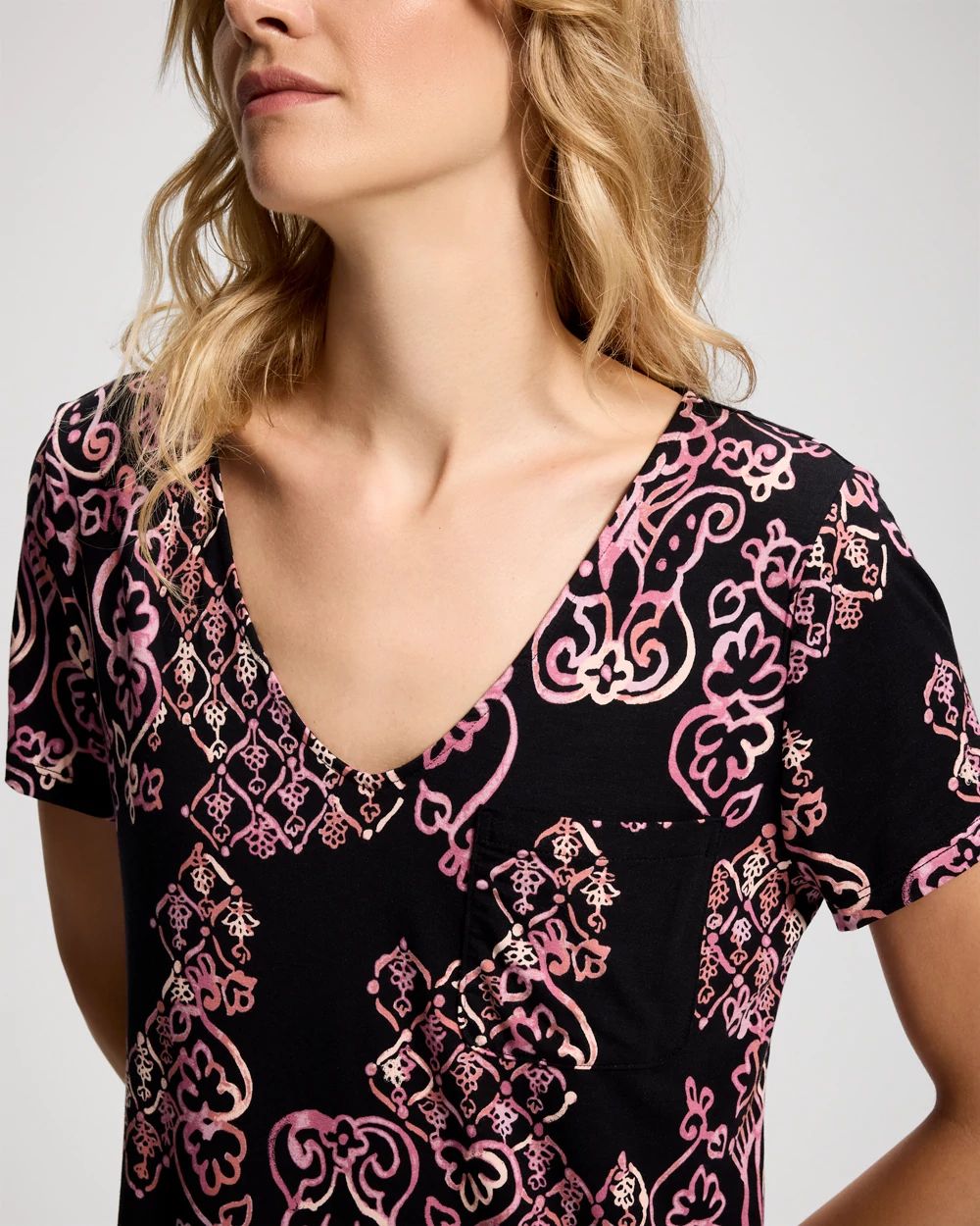 Short Sleeve Sleepshirt click to view larger image.
