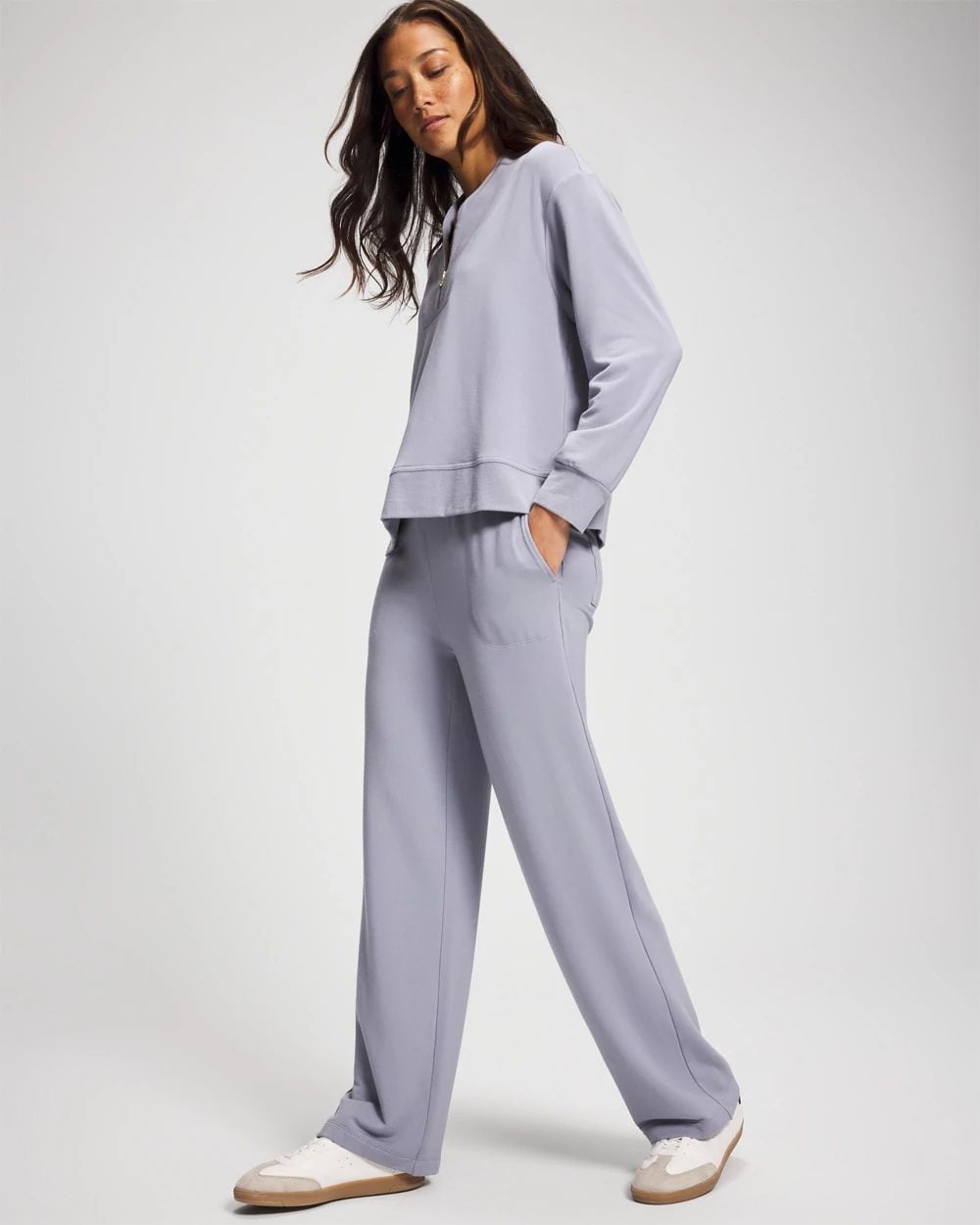 Ultrasoft Fleece Quarter Zip Sweatshirt click to view larger image.