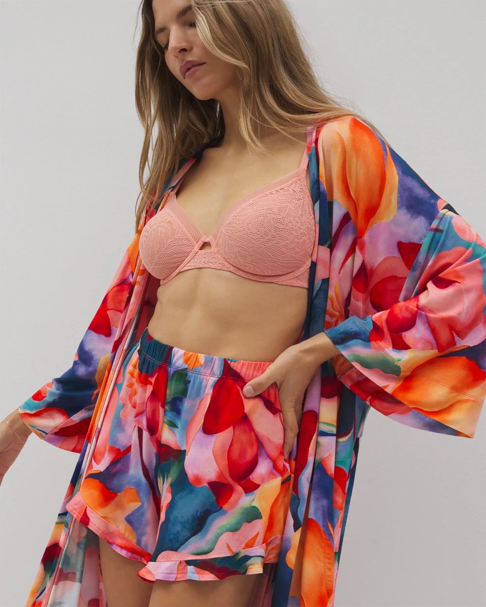 Cool Nights Ruffle Pajama Shorts