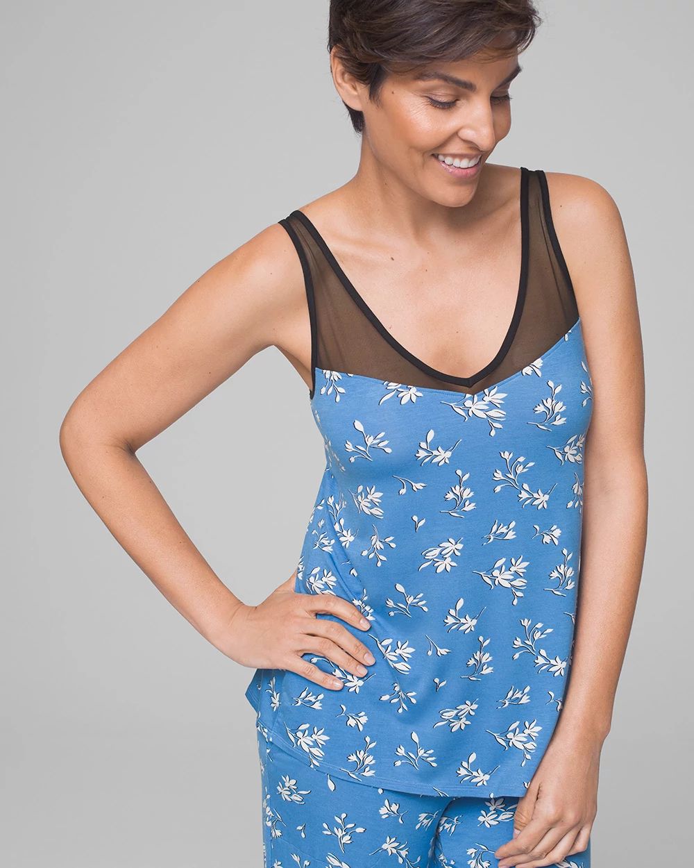 Cool Nights Mesh Pajama Tank