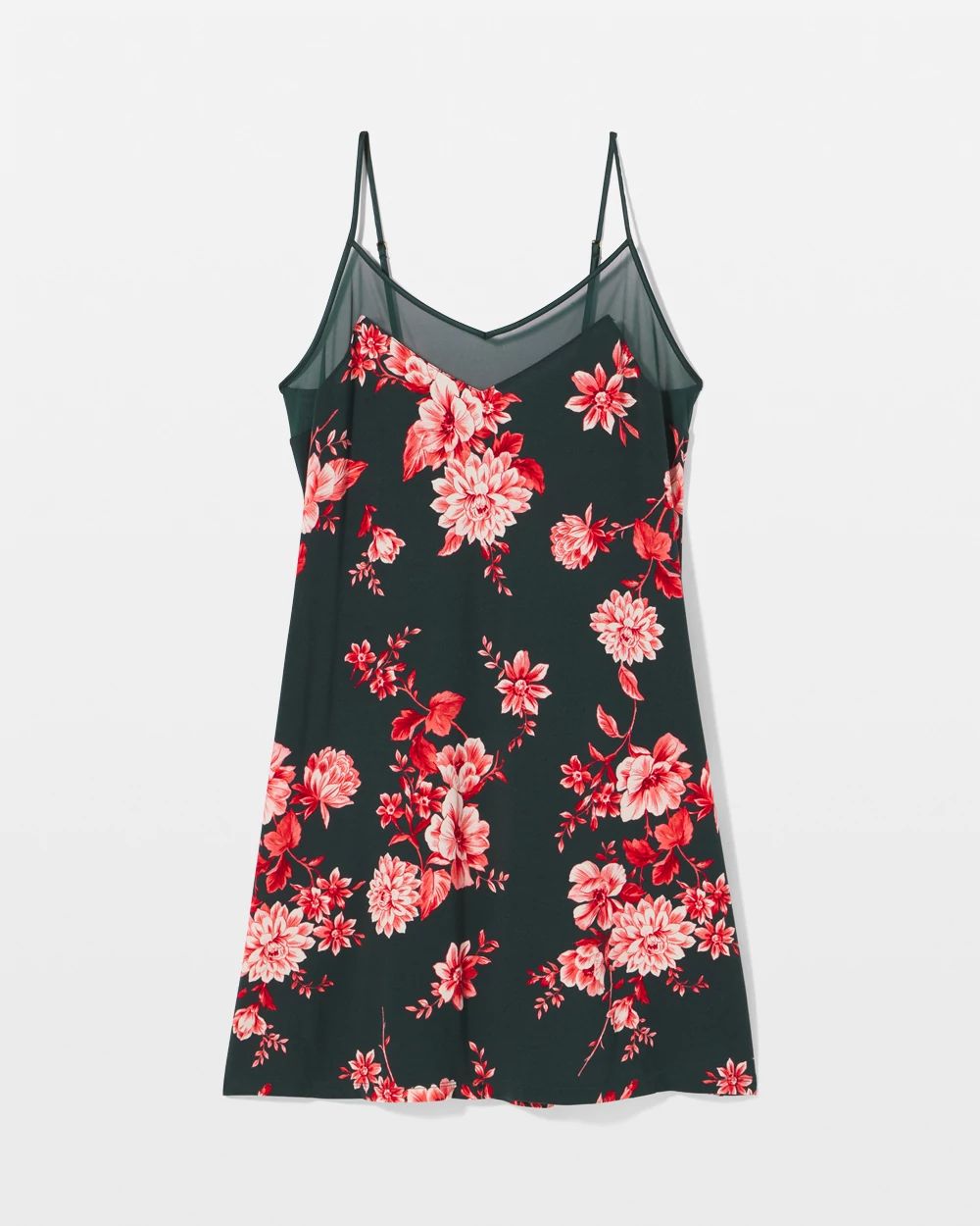 Cool Nights Mesh Trim Chemise