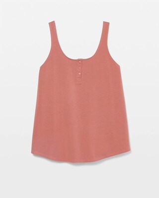 Henley Pajama Tank click to view larger image.