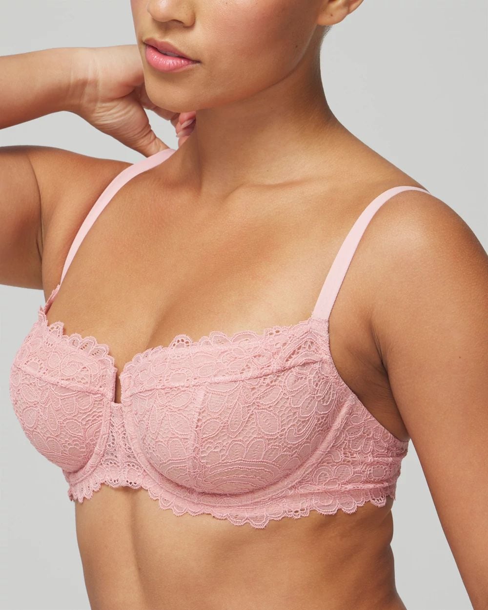 Soma Balconette Unlined Bra with Lace