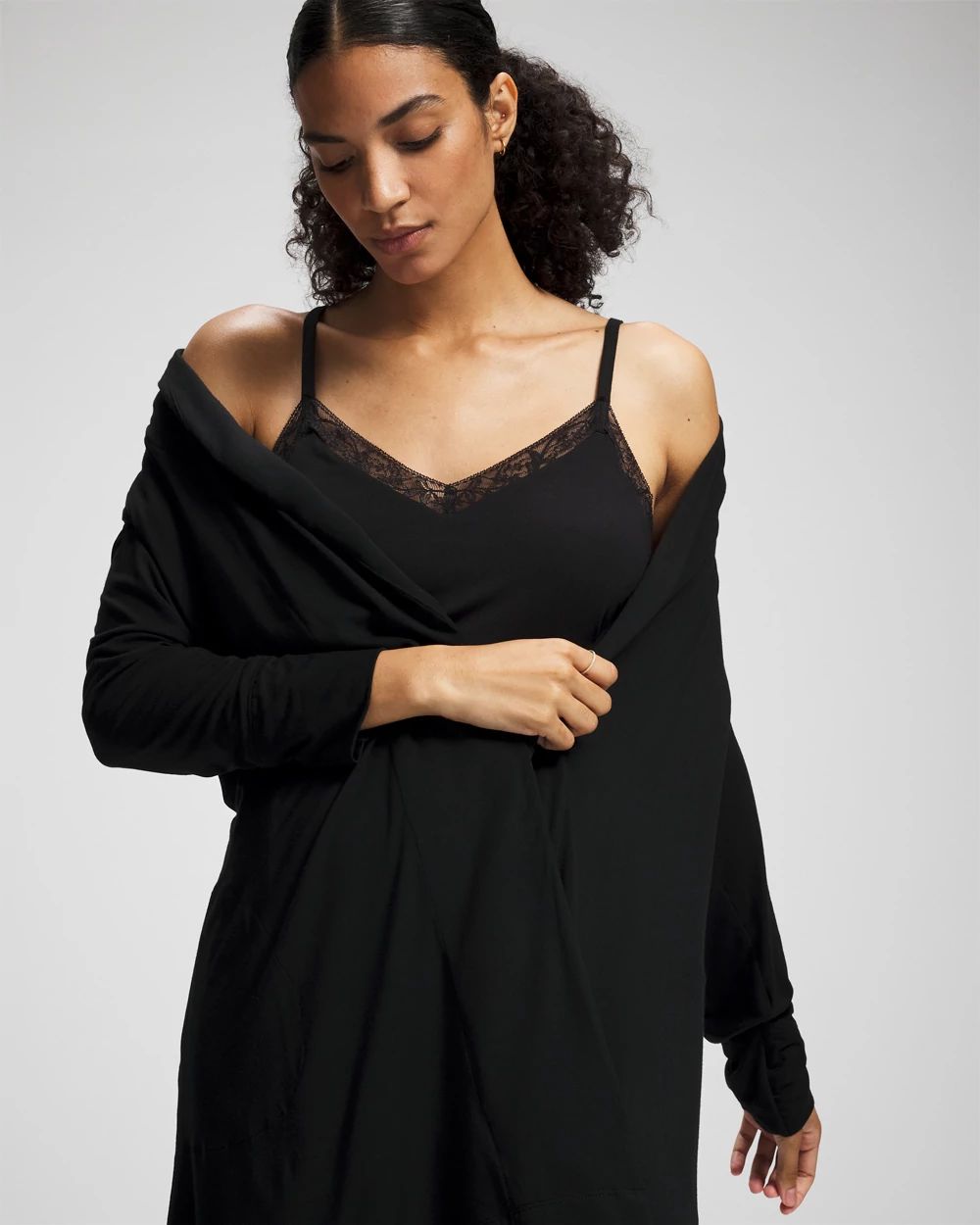 Cool Nights Short Robe