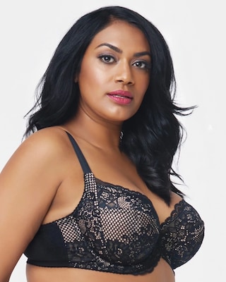 Beautiful Bliss Lace Unlined Bra click to view larger image.