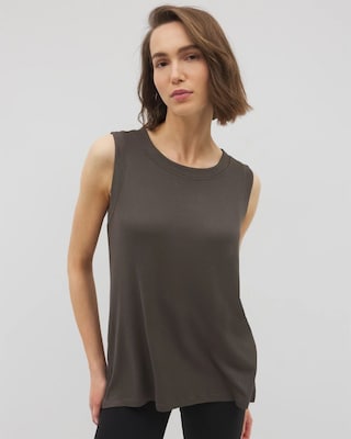 Rib Knit Sleeveless Top