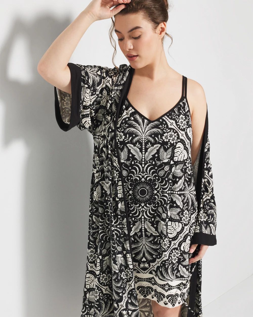 Cool Nights Short Robe