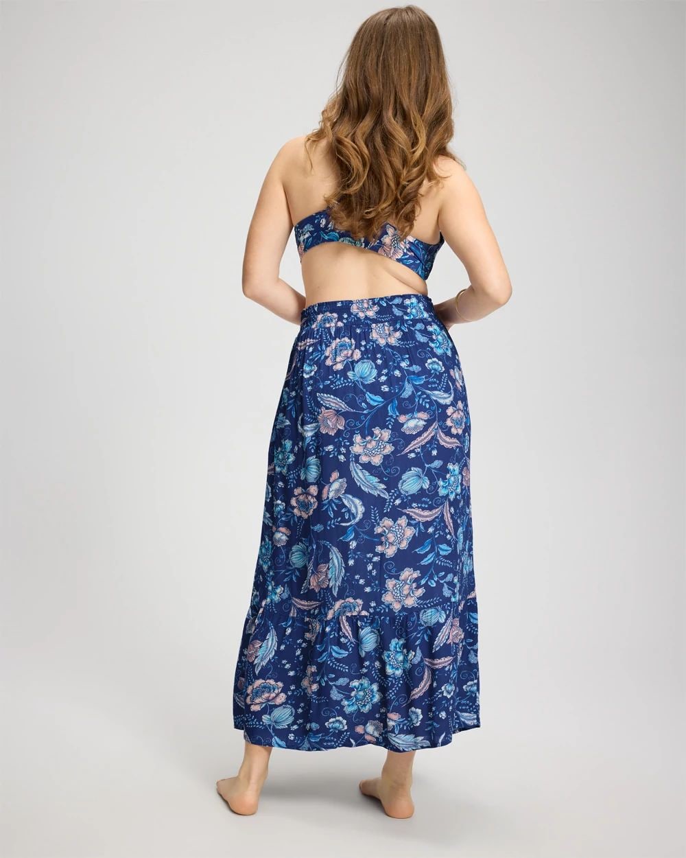 Soma Swim Rayon Crepe Cover Up Skirt