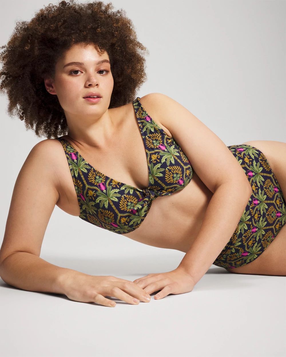 Soma Swim Tie Front Bikini Top