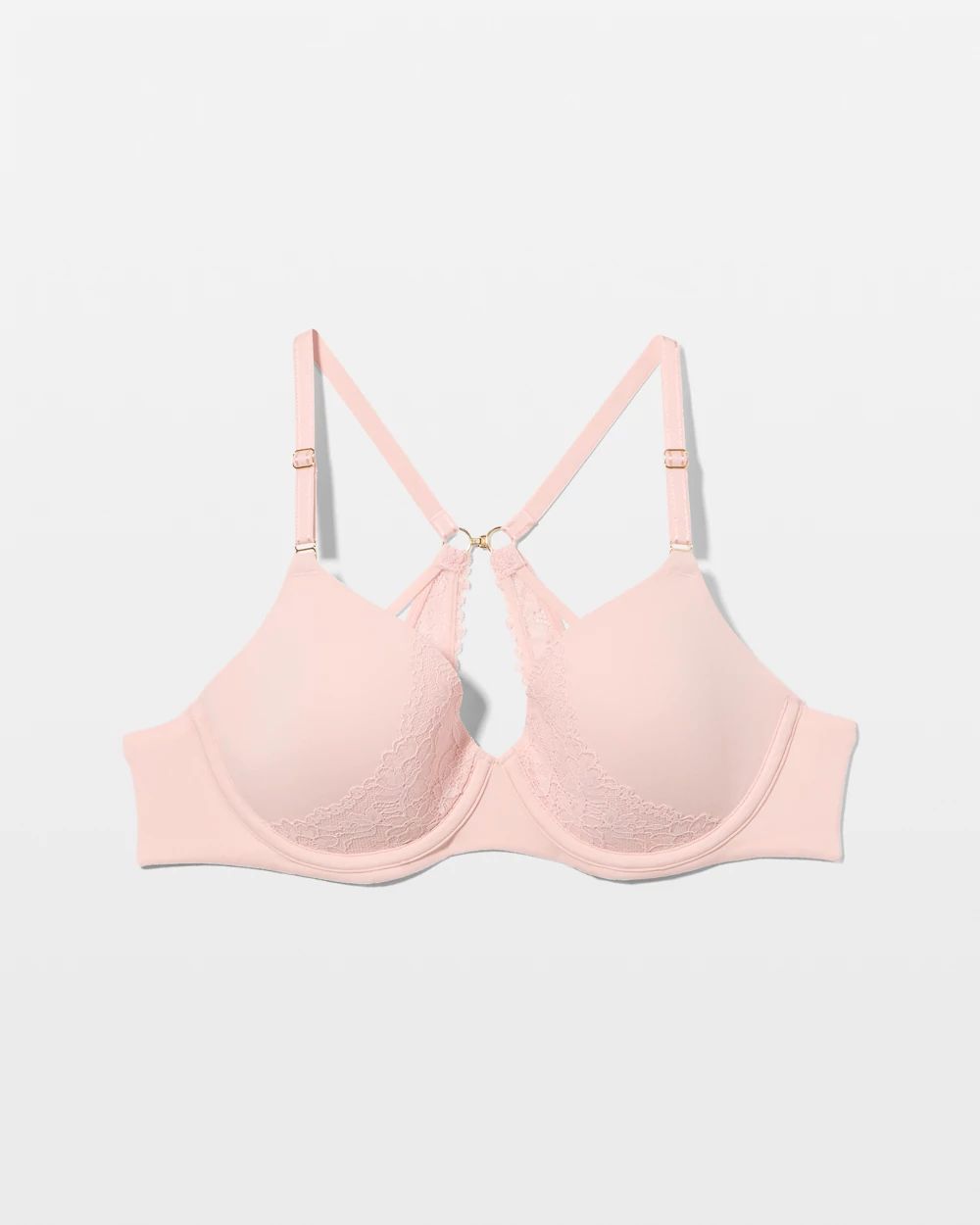 Perfect Coverage Lace Back Bra click to view larger image.