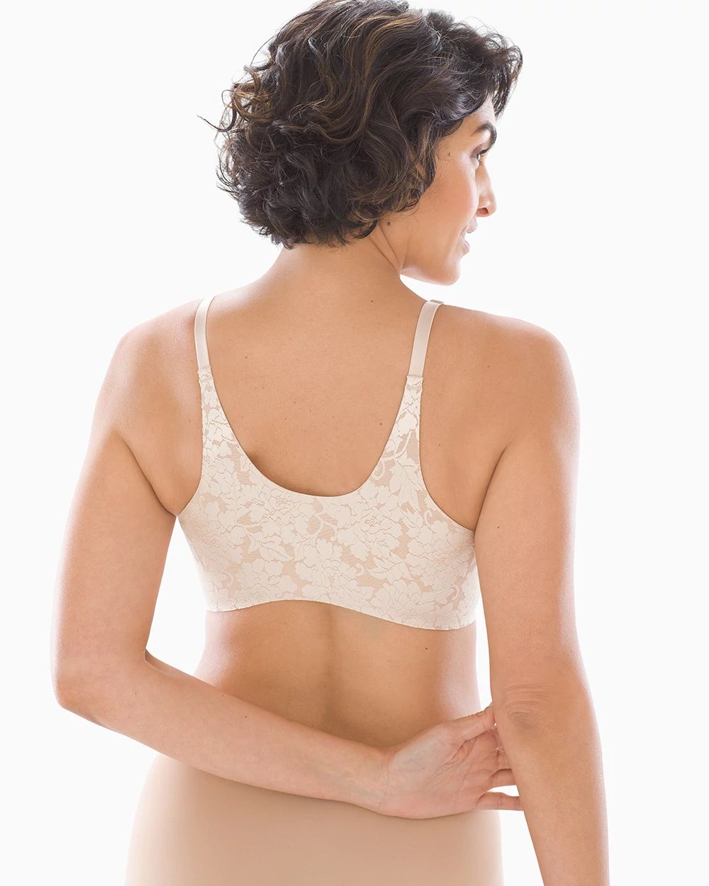 Unlined Front Close Lace Bra