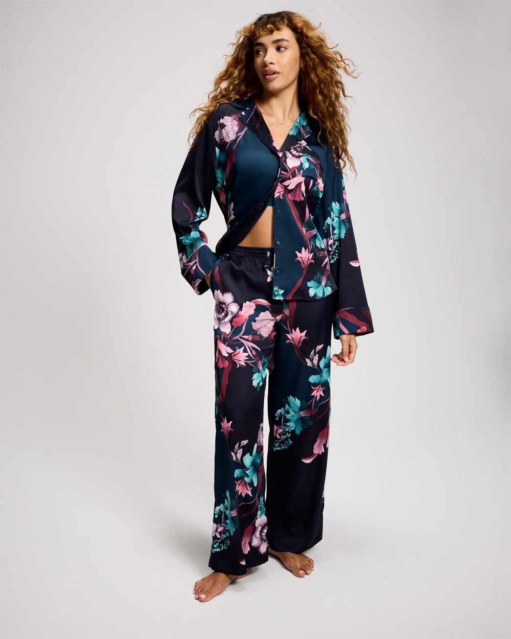 Satin Pajama Pants