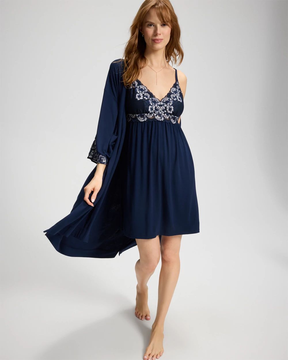 Cool Nights Soft Support Lace Chemise