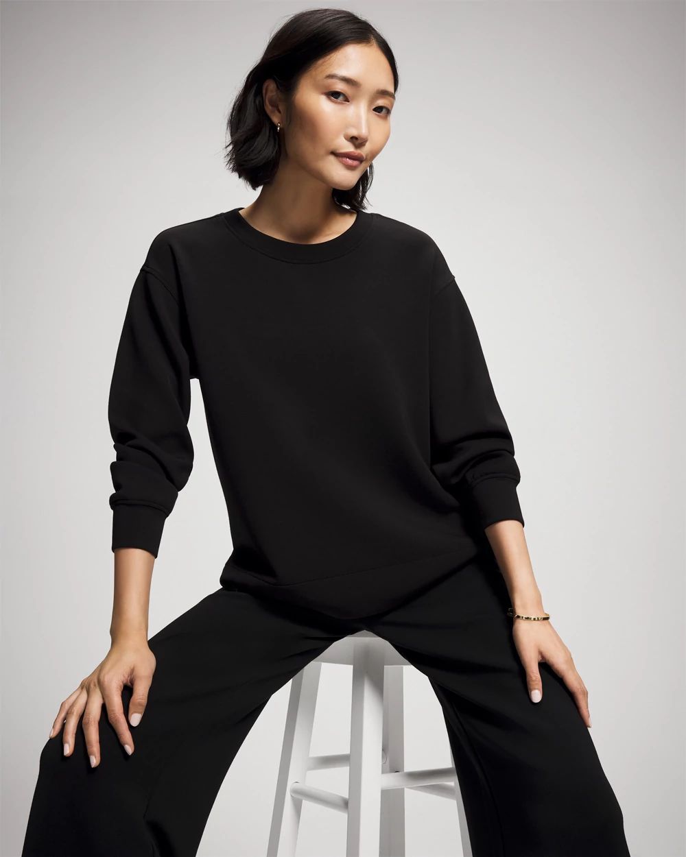 Modern Modal Crewneck Sweatshirt