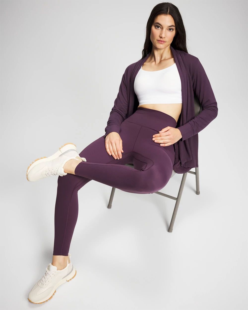 Ultrasoft Fleece Cardigan click to view larger image.