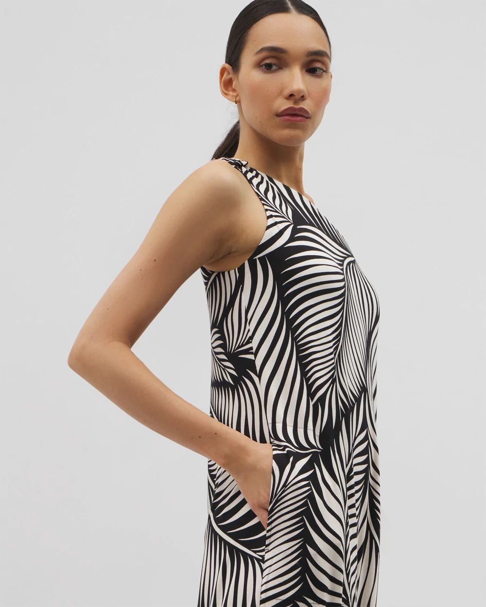 Soft Jersey One-Shoulder Maxi Bra Dress
