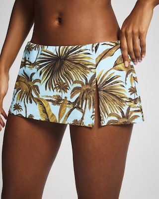 White Lotus Skirted Swim Bottom click to view larger image.