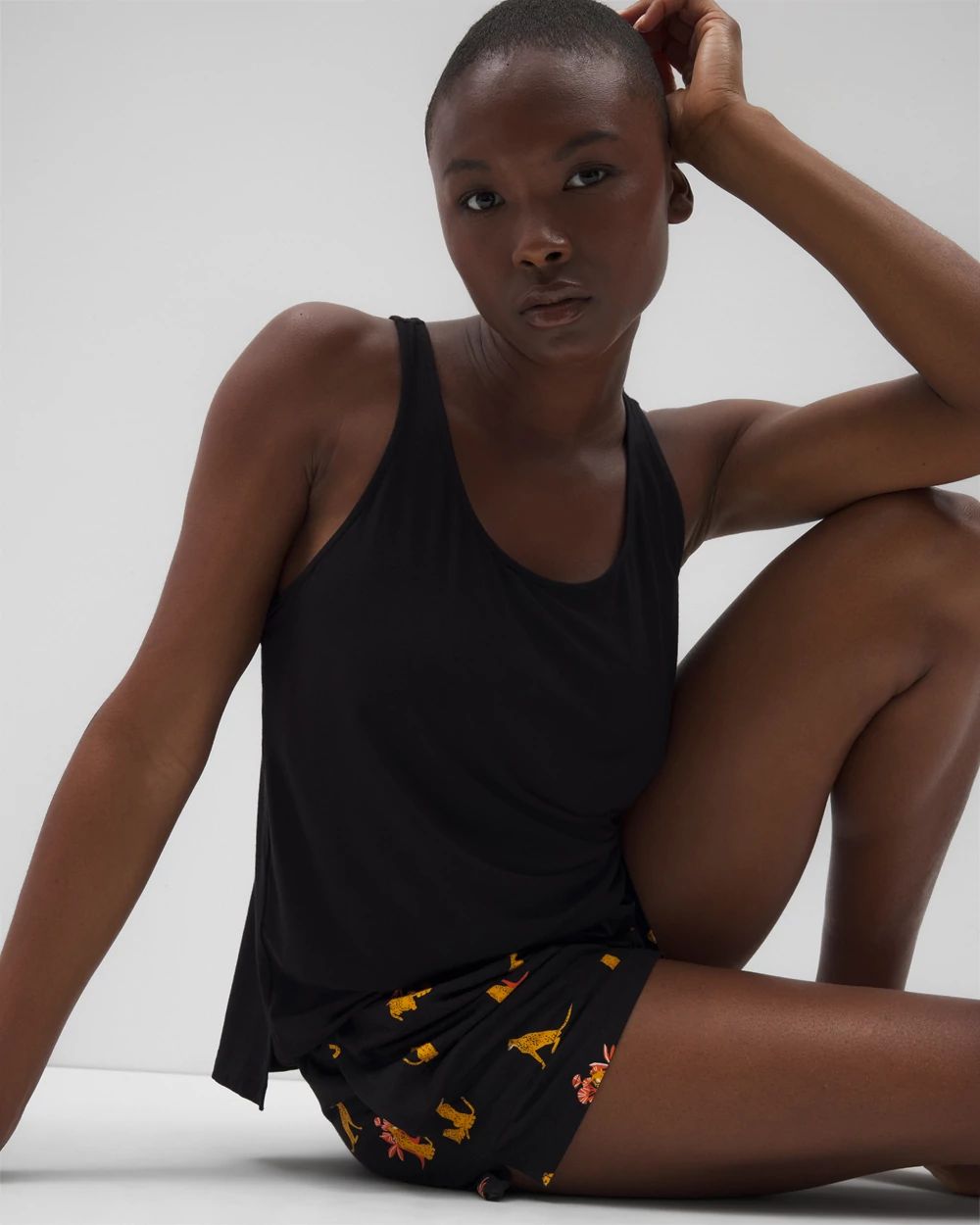 Cool Nights Tank + Shorts Pajama Set