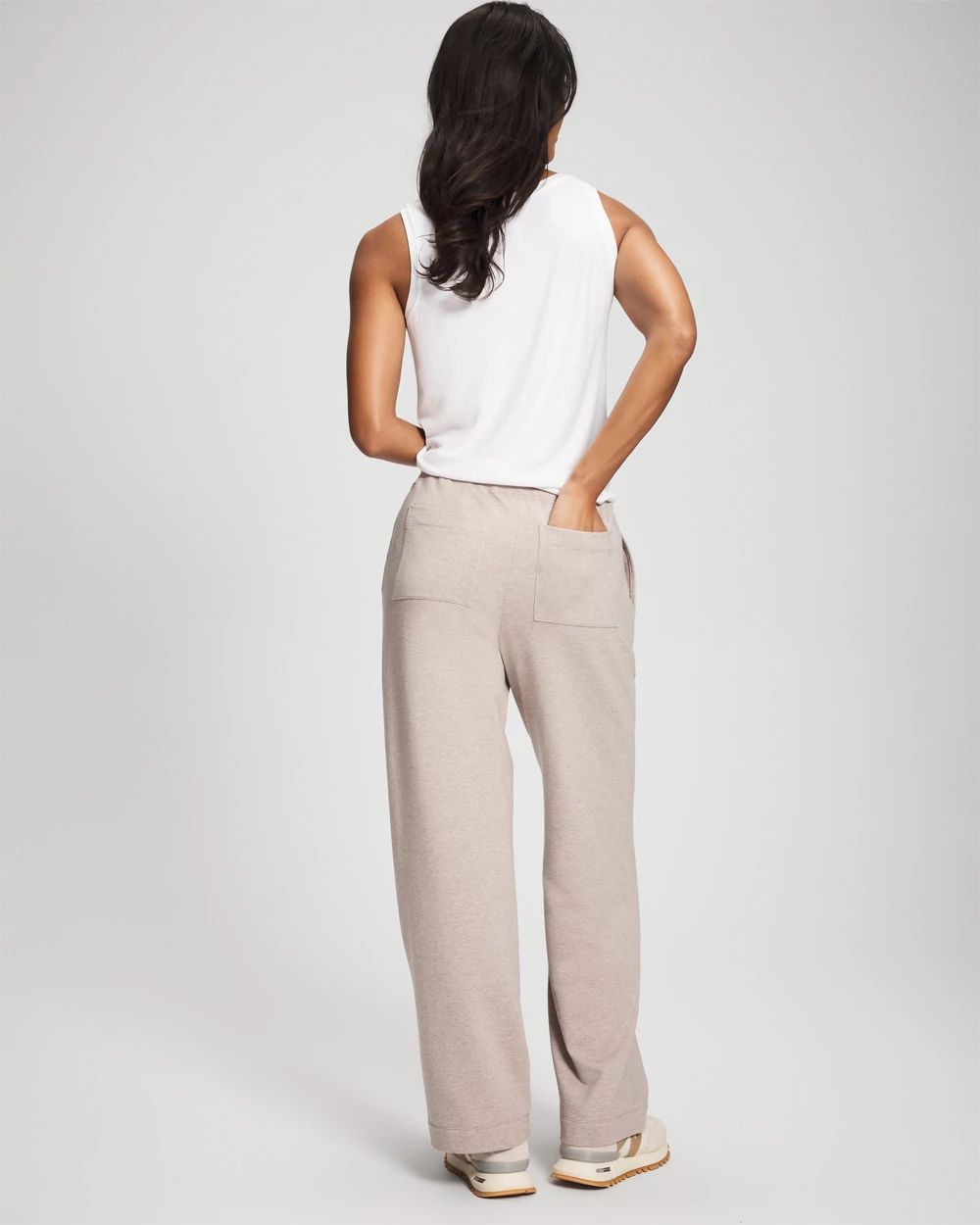 Essential Terry Straight Leg Pants