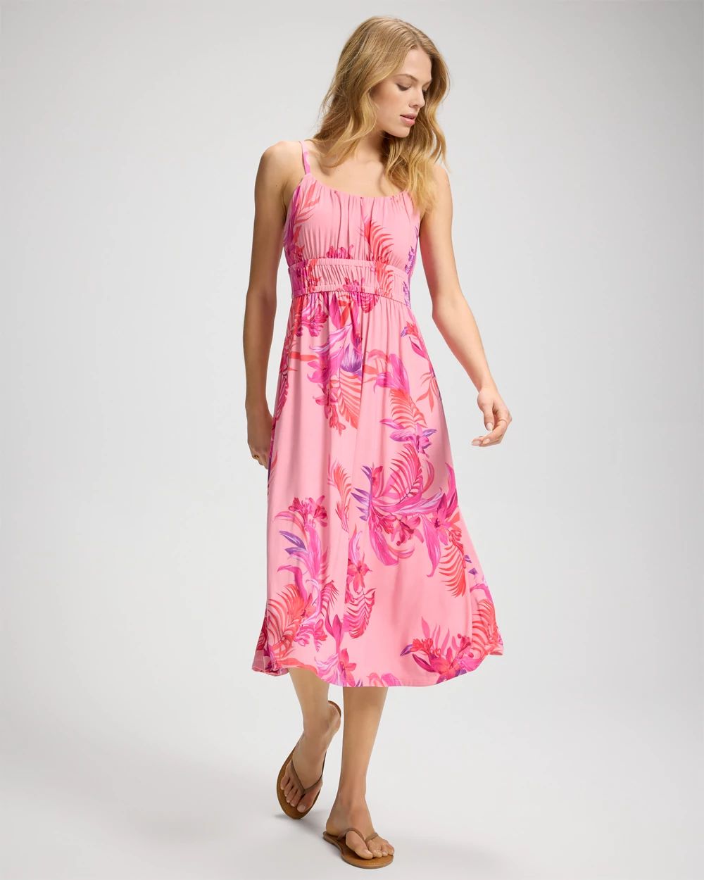Soft Jersey Paradiso Midi Bra Dress