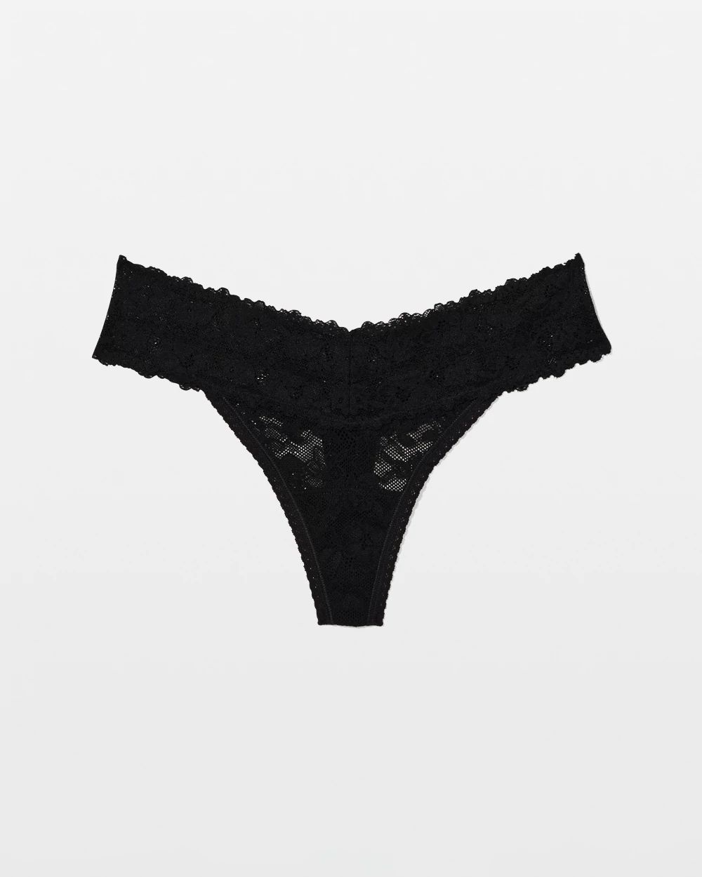 Perfect Lace Thong Panty click to view larger image.