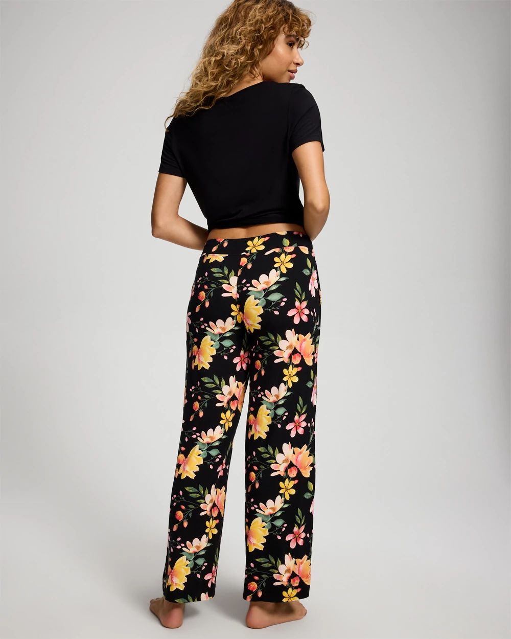 Cool Nights Packaged Short-Sleeve Pant Pajama Set