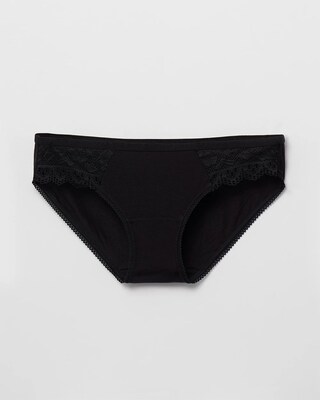 Bikini Panty with Enchanting Lace click to view larger image.