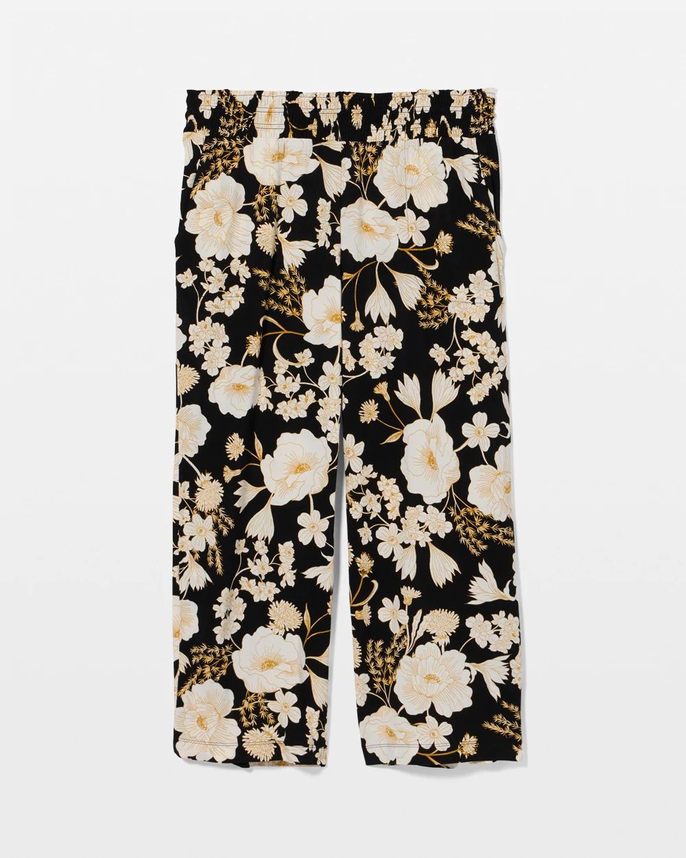 Cropped Pajama Pants click to view larger image.