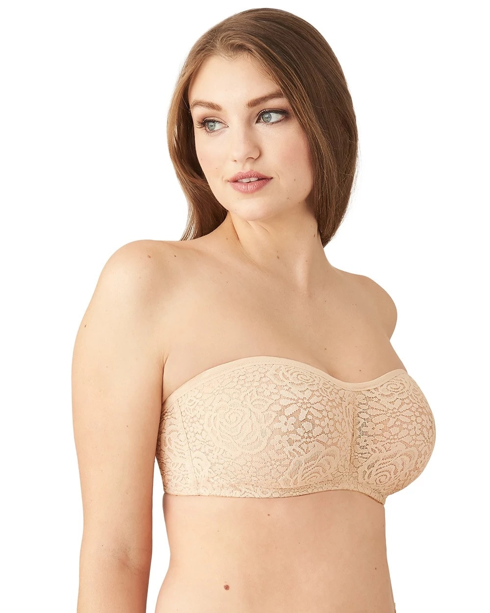 Halo Lace Strapless Bra