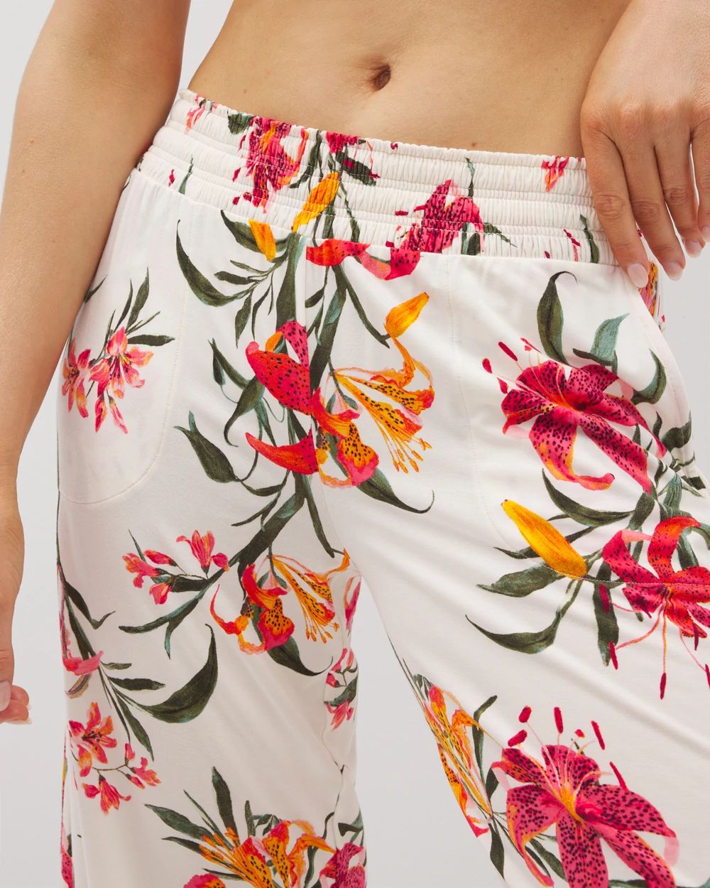 Cool Nights Cropped Pajama Pants