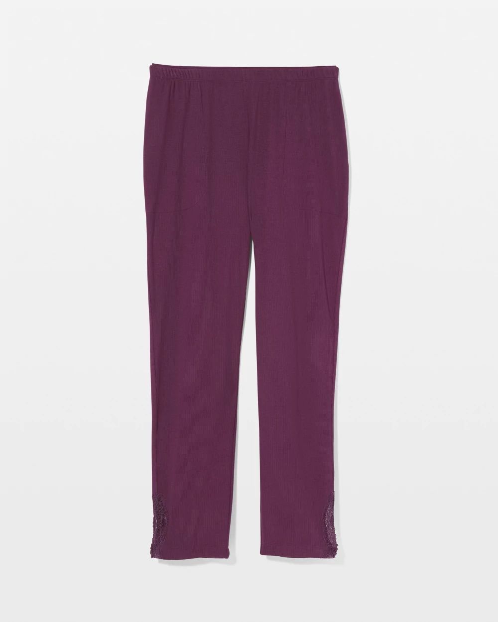 Cool Nights Rib Ankle Pajama Pants