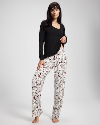 Packaged Long-Sleeve Pant Pajama Set