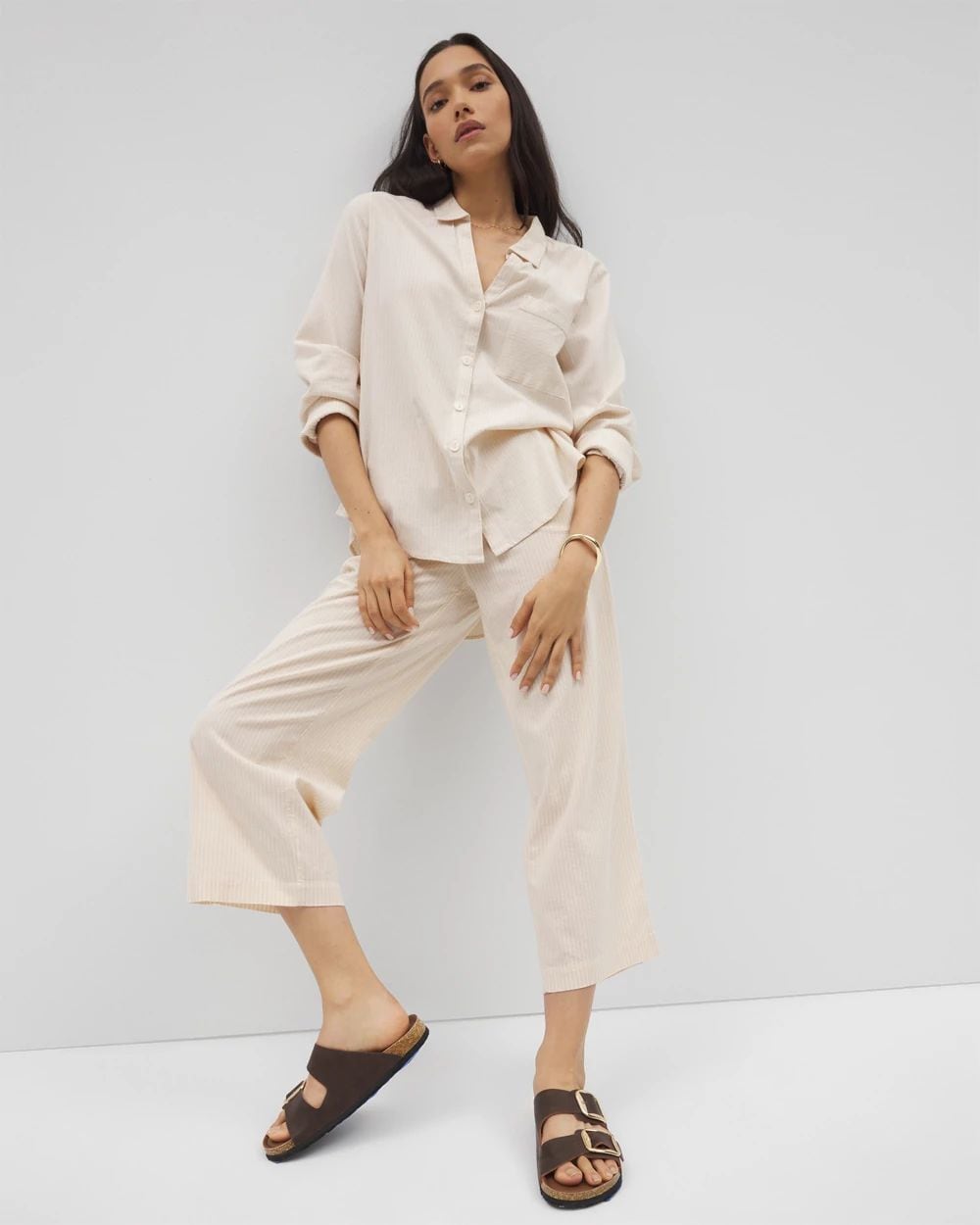 Beach Cotton Crop Pant