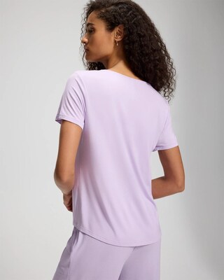 Short Sleeve Pajama Tee click to view larger image.