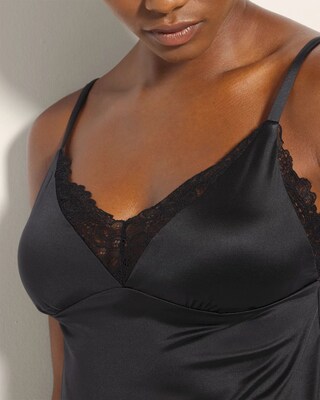 Lace-Trim Pajama Cami click to view larger image.