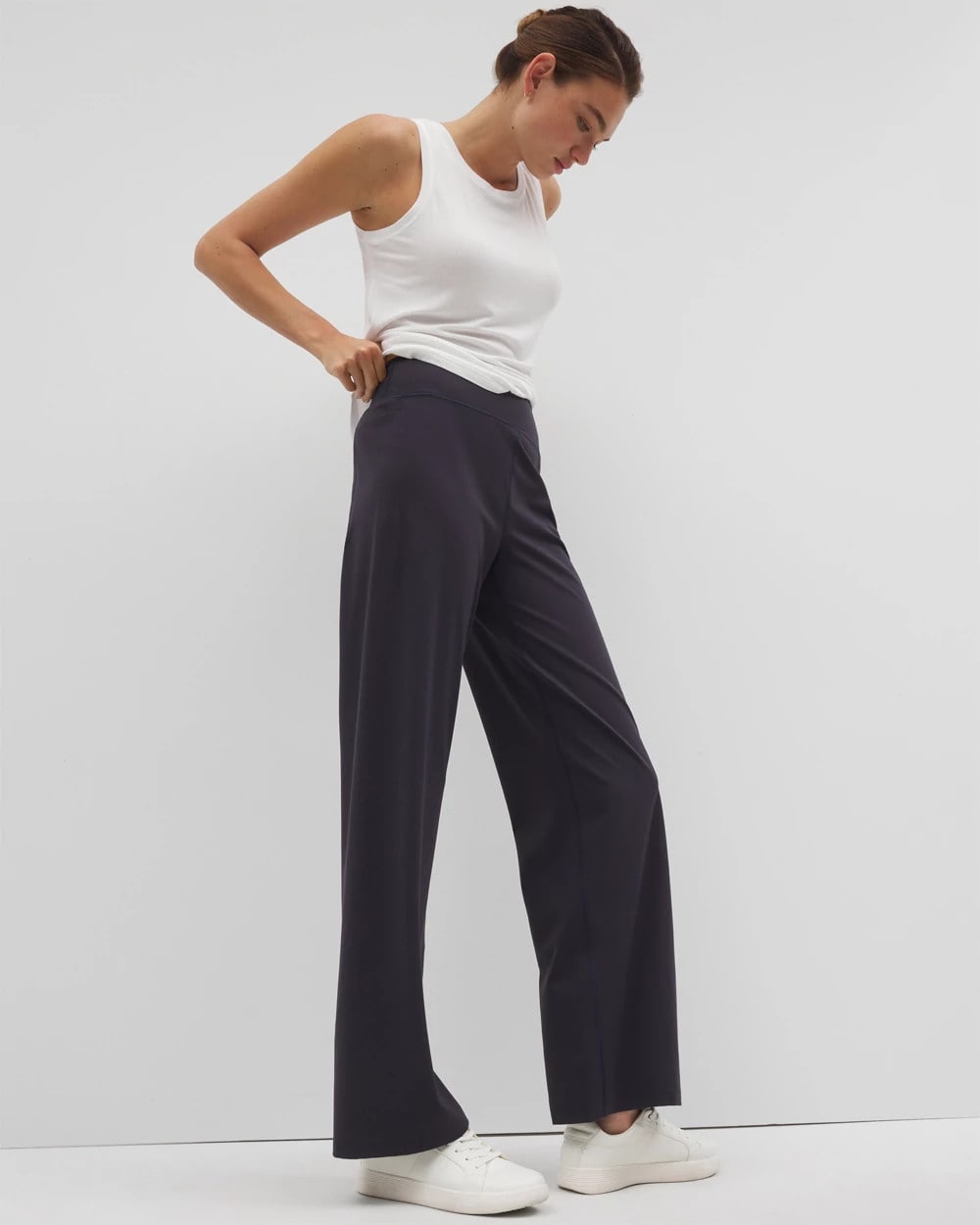 High-Waist Wide-Leg Pants