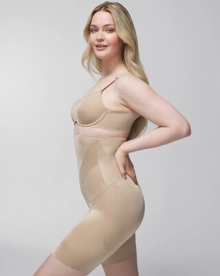 Mid-Level Shaping Vanishing Edge High-Waist Thigh Slimmer click to view larger image.