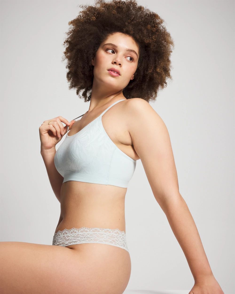 Lace Adjustable Bralette click to view larger image.