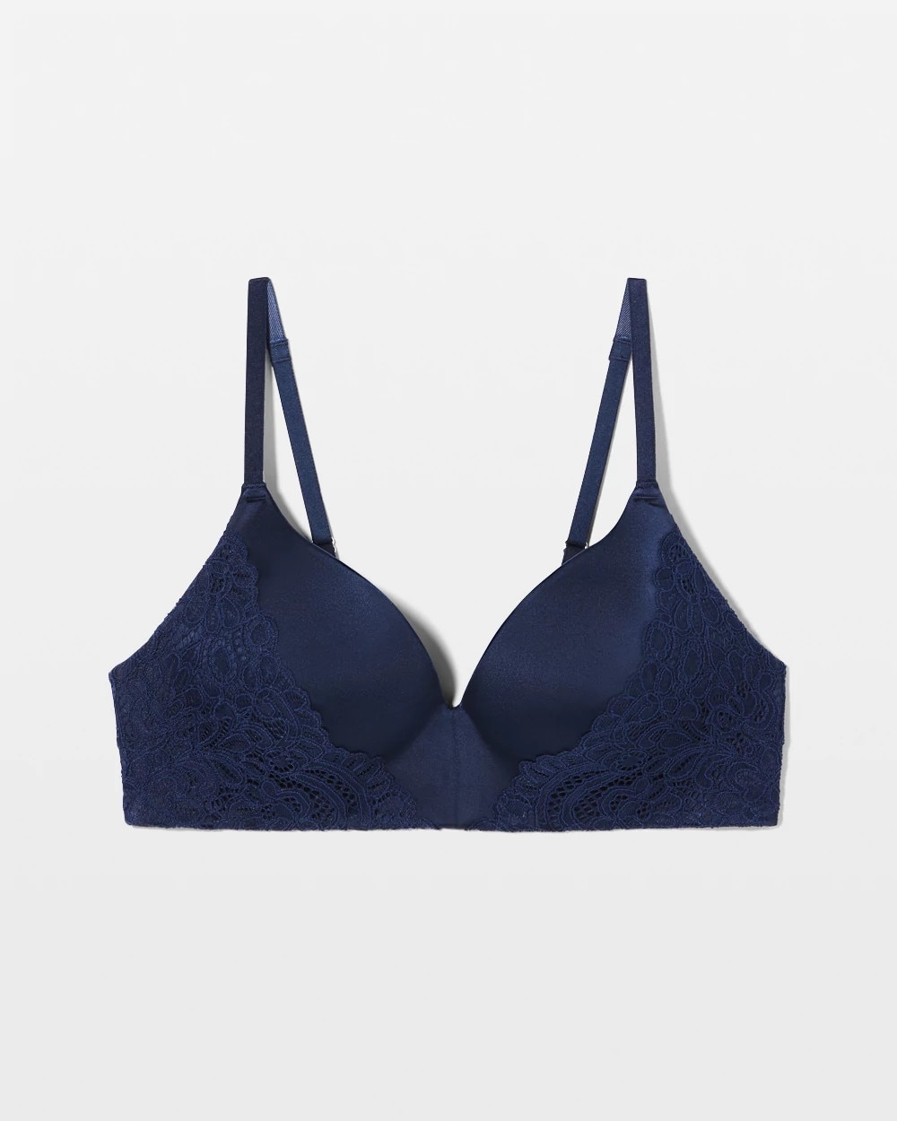 Wireless Lace Push-Up Bra