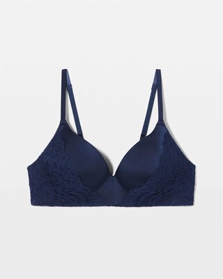 Wireless Lace Push-Up Bra click to view larger image.