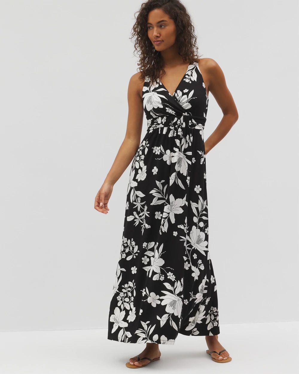 Isla Cross Back Maxi Bra Dress