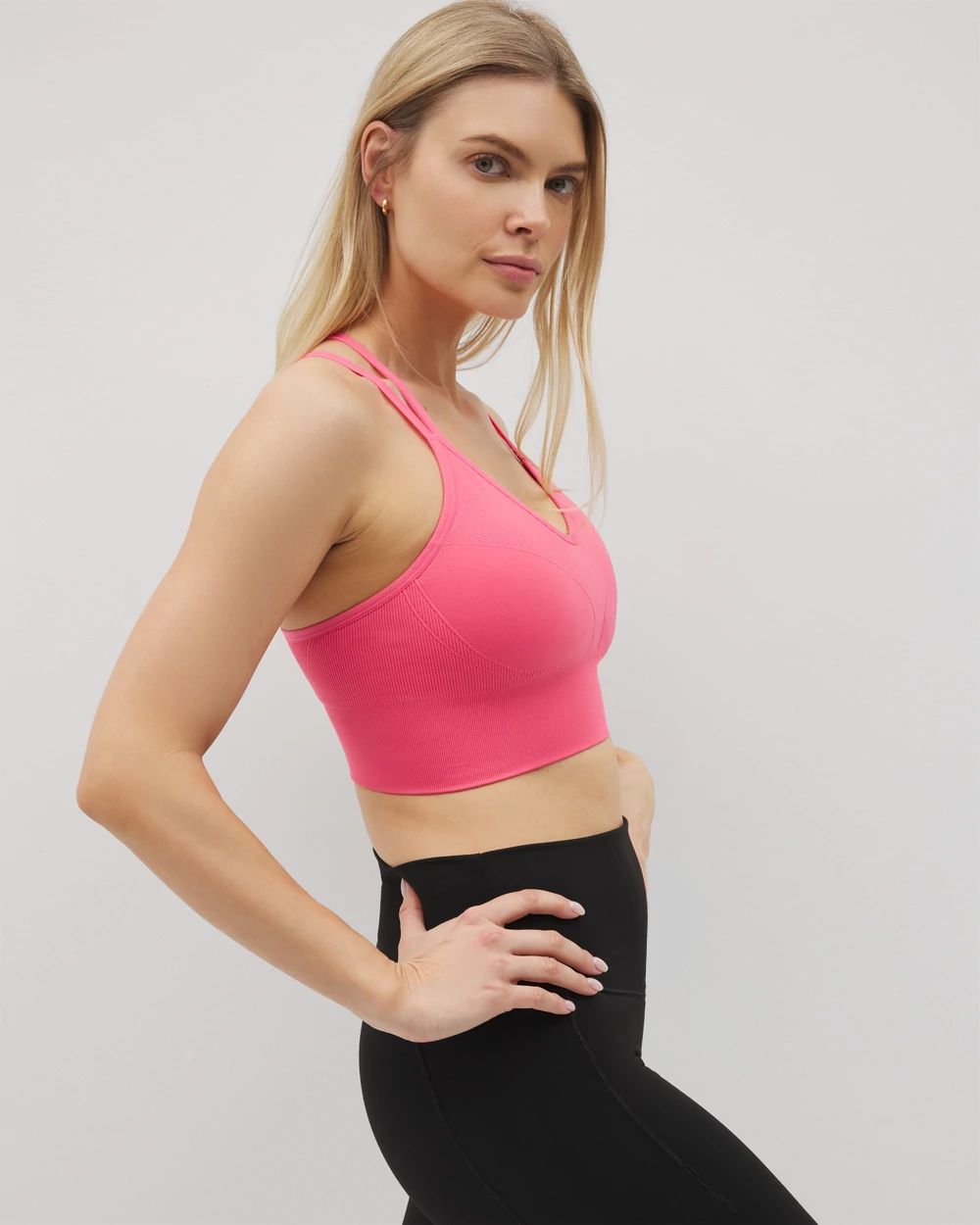 Soma Sport Longline Bra with Strappy Back