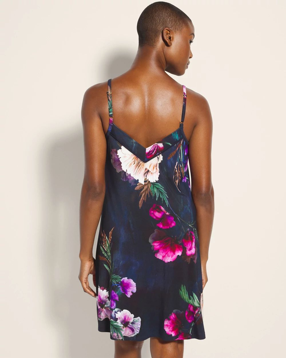 Cool Nights Chemise with Piping