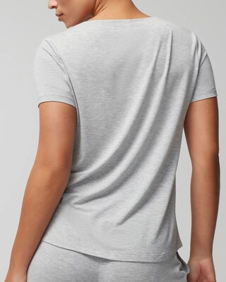 Short Sleeve Pajama Tee click to view larger image.