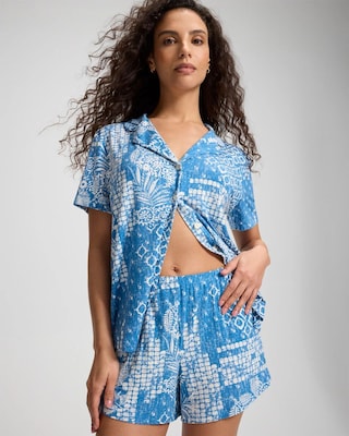 Relaxed Pajama Short
