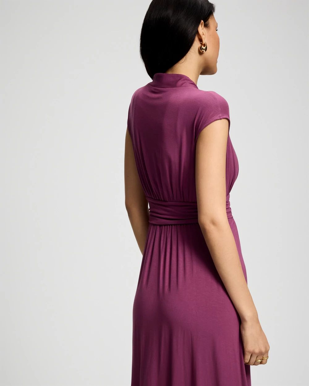 Serenity Cap Sleeve Maxi Bra Dress click to view larger image.