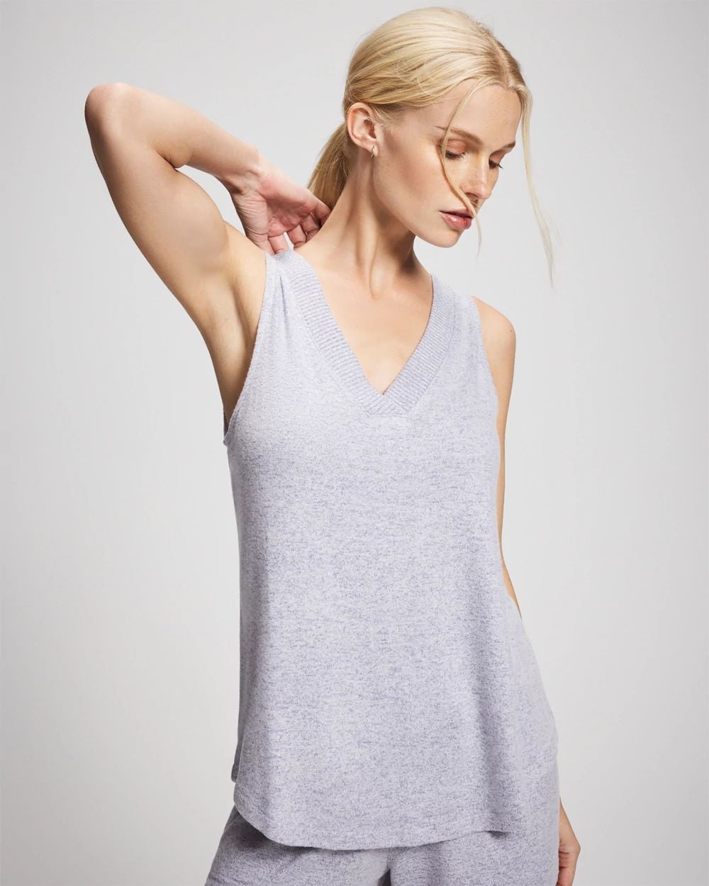 CozyLuxe V-Neck Pajama Tank