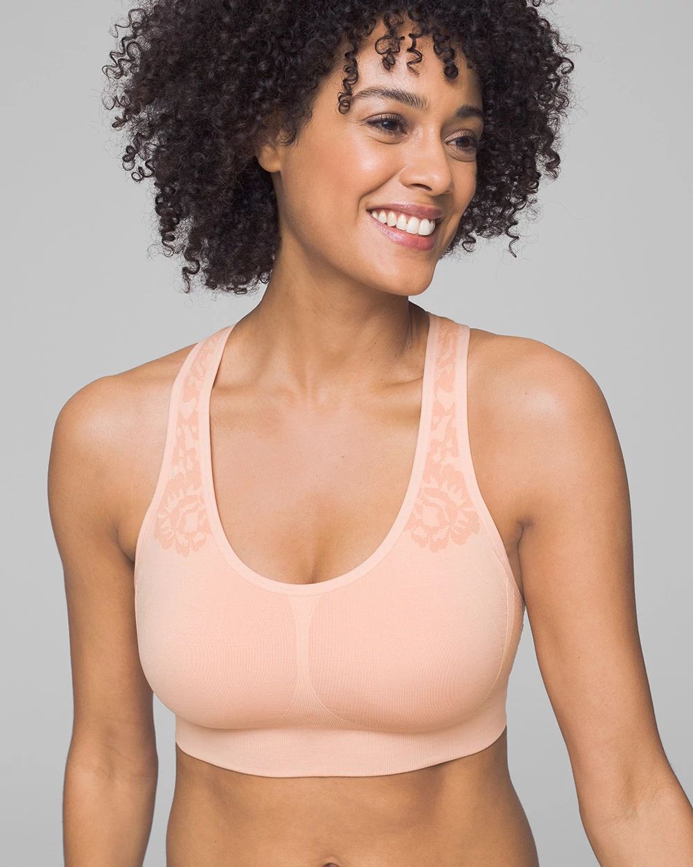 Sport Seamless Keyhole Racerback Bra