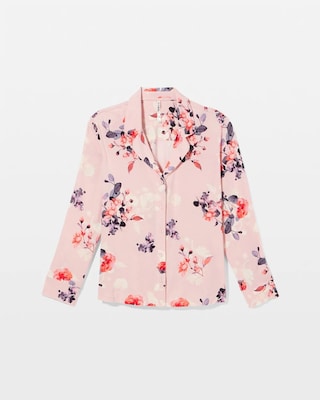 Long Sleeve Notch Collar click to view larger image.